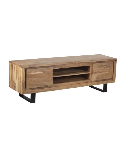 Meuble TV Acacia Bunting Naturel - 140x46x56 cm