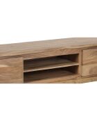 Meuble TV Acacia Bunting Naturel - 140x46x56 cm