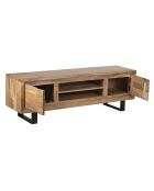 Meuble TV Acacia Bunting Naturel - 140x46x56 cm