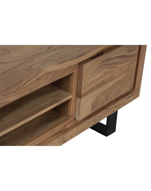 Meuble TV Acacia Bunting Naturel - 140x46x56 cm