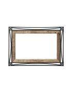 Miroir design Manguier Pondicherry Noir - 104x3x74 cm