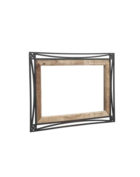 Miroir design Manguier Pondicherry Noir - 104x3x74 cm