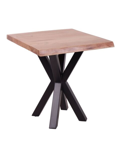 Table d'appoint pour canapé II Acacia Bunting Naturel - 56x56x61 cm
