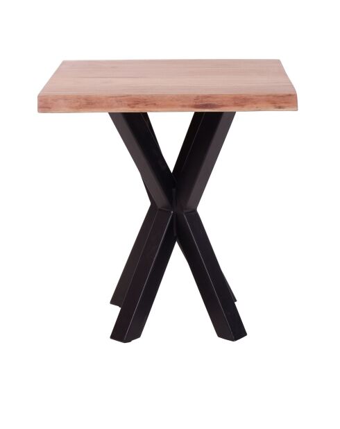 Table d'appoint pour canapé II Acacia Bunting Naturel - 56x56x61 cm