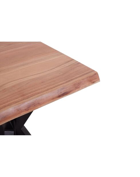 Table d'appoint pour canapé II Acacia Bunting Naturel - 56x56x61 cm