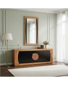 Miroir 170 cm Acacia Dimona Naturel - 170x2x90 cm