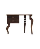 Petite console 2 tiroirs Manguier Ramon Naturel - 95x40x75 cm