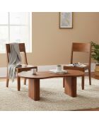 Chaise exotique marron Acacia Arad Marron - 43x50x85 cm