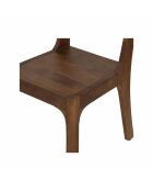 Chaise exotique marron Acacia Arad Marron - 43x50x85 cm