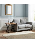 Bout de canapé Acacia Bunting Naturel - 50x50x55 cm