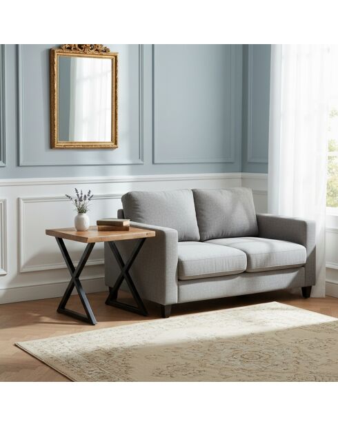 Bout de canapé Acacia Bunting Naturel - 50x50x55 cm