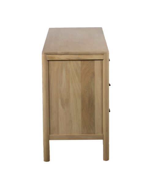 Commode 6T Mango Matan Beige - 168x51x84 cm