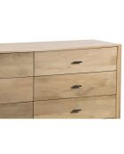 Commode 6T Mango Matan Beige - 168x51x84 cm