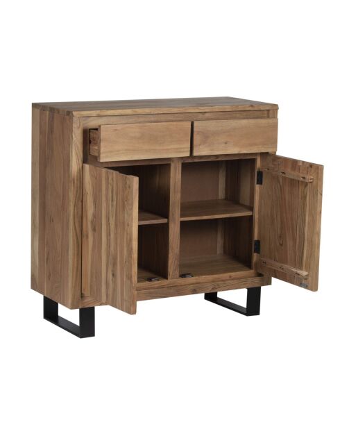 Buffet 2P 110 Acacia Bunting Naturel - 110x44x105 cm