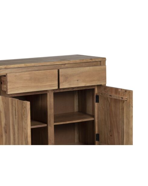 Buffet 2P 110 Acacia Bunting Naturel - 110x44x105 cm