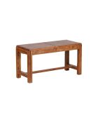 Banc extensible en acacia Acacia Bradford Marron - 88x35x46 cm