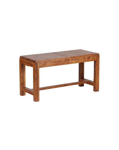 Banc extensible en acacia Acacia Bradford Marron - 88x35x46 cm
