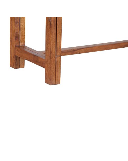 Banc extensible en acacia Acacia Bradford Marron - 88x35x46 cm