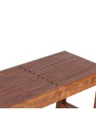 Banc extensible en acacia Acacia Bradford Marron - 88x35x46 cm