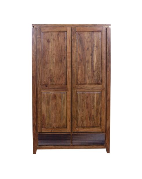 Armoire Lisboa ii Marron - 120x58x200 cm