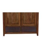 Armoire Lisboa ii Marron - 120x58x200 cm