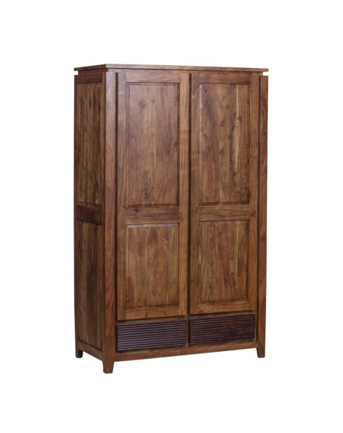Armoire Lisboa ii Marron - 120x58x200 cm