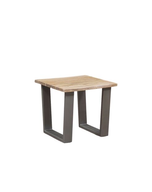 Bout de canapé bois Acacia Forest Naturel - 50x50x45 cm