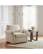 Bout de canapé bois Acacia Forest Naturel - 50x50x45 cm