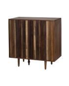 Mini bar 2 portes Manguier Ramon Naturel - 100x45x100 cm