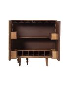 Mini bar 2 portes Manguier Ramon Naturel - 100x45x100 cm