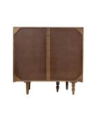 Mini bar 2 portes Manguier Ramon Naturel - 100x45x100 cm