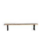 Banc 240 cm Acacia Bunting Naturel - 240x40x45 cm