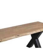 Banc 240 cm Acacia Bunting Naturel - 240x40x45 cm