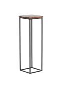 Lot de 2 tabourets Acacia Quenza Marron - 35x35x100 cm