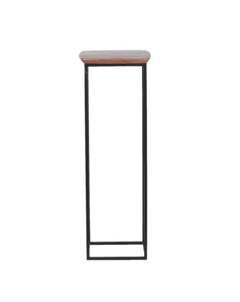 Lot de 2 tabourets Acacia Quenza Marron - 35x35x100 cm