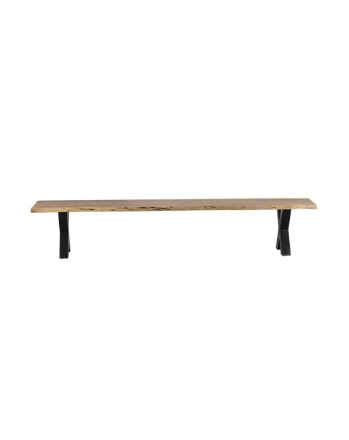 Banc 180 cm Acacia Bunting Naturel - 180x40x45 cm