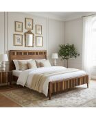 Lit manguier 160 cm Manguier Ramon Naturel - 167x210x110 cm