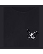 T-shirt avec broderie noir