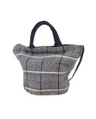 Sac à main bourse bleu