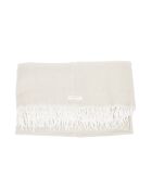 Couvre-lit en laine beige 250x250cm