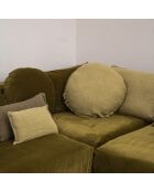 Coussin en lin changeant forêt 30x60cm