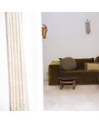 Coussin en lin changeant forêt 30x60cm