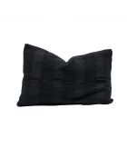 Coussin en crochet fait main noir 40x60cm