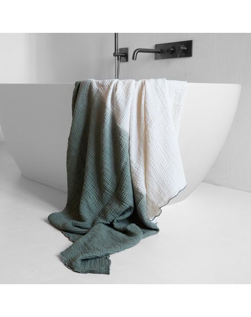 Servilleta de gasa de algodón verde 150 x 180 cm