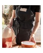 Servilleta de gasa de algodón roja de 50 x 70 cm