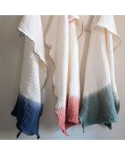 Servilleta de gasa de algodón roja de 50 x 70 cm