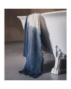 Servilleta de gasa de algodón azul 150 x 180 cm