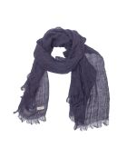 Echarpe en lin violette 70x200cm