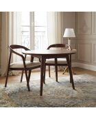 Chaise Rembourrée Milo Marron - 55x60x76 cm