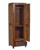 Bonnetiere Lisboa Marron - 65x58x200 cm